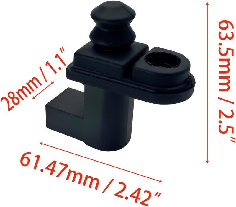 HYNYHT Door Jamb Switch F2TZ13713A Compatible with 1993-1996 Bronco 1992-1996 F-150 1992-1996 F-250 1992-1997 F-350 1992-1997 F-Super Duty - Image 2